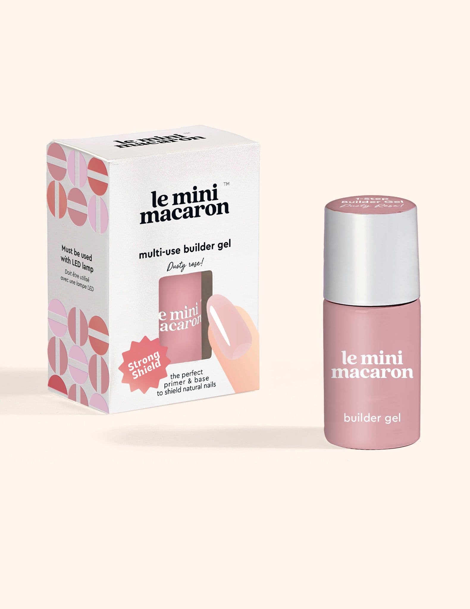 Víceúčelový stavební gel Builder - Dusty Rose