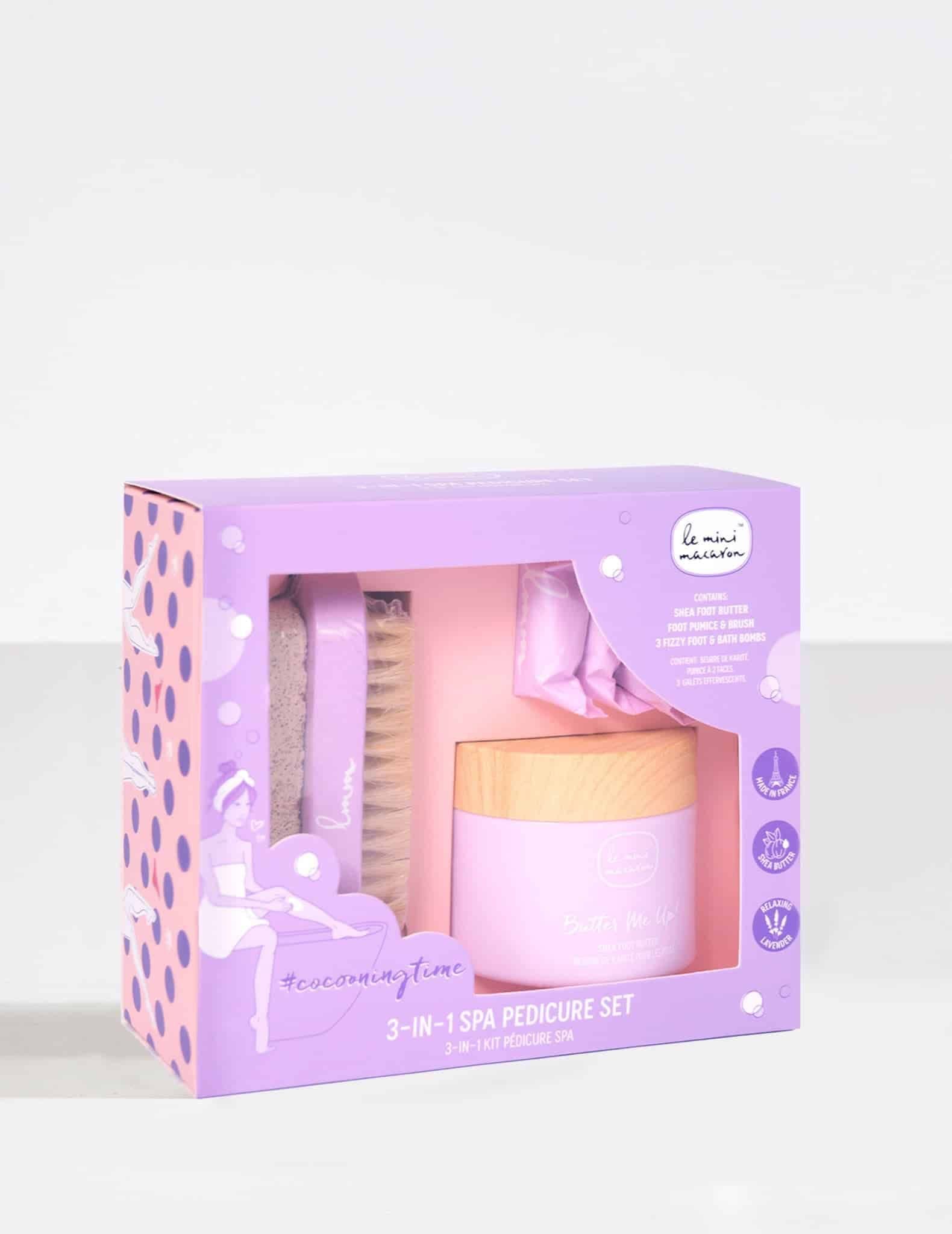 Sada na domácí pedikúru Cocooning time 3 v 1