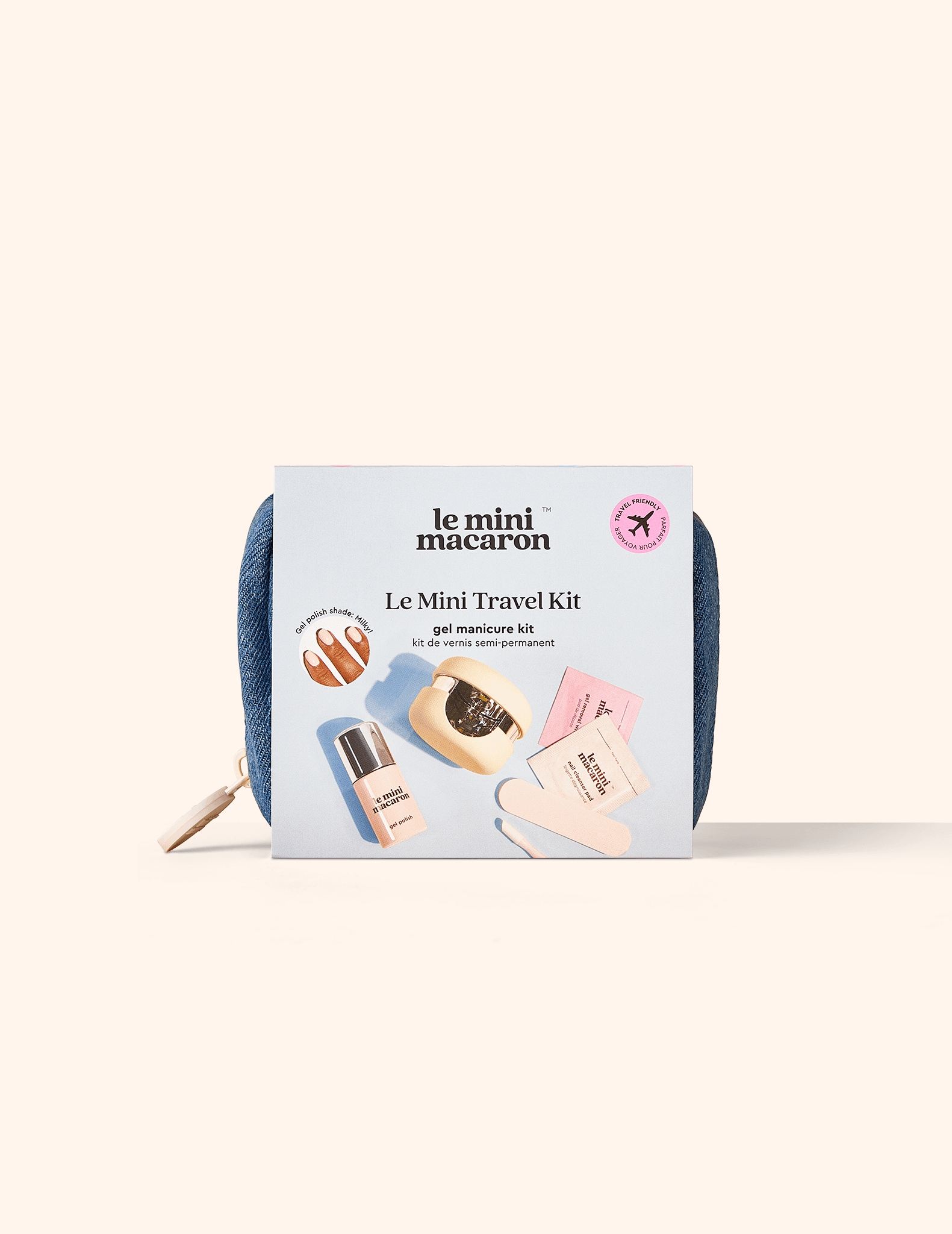 Sada na gelovou manikúru Travel kit