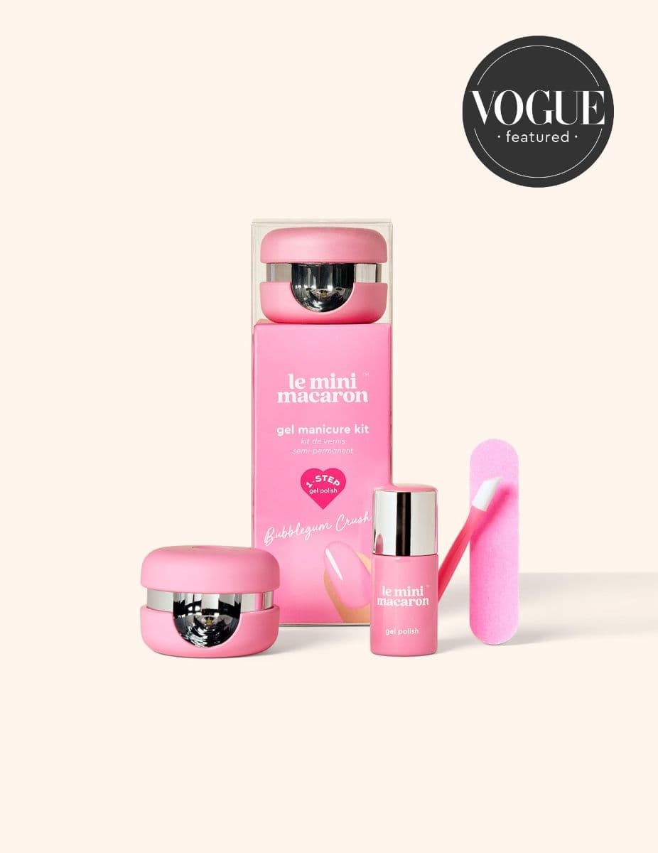 Sada na gelovou manikúru Bubblegum crush