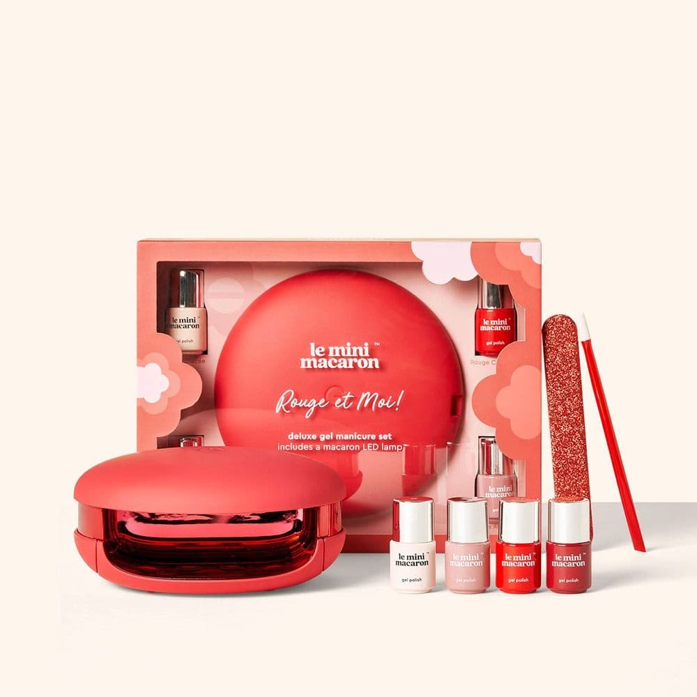 Luxusní set na gelovou manikúru "Rouge & Moi" limitovaná edice
